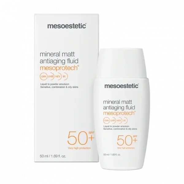 Mesoestetic mesoprotech mineral matt antiaging fluid 50mL