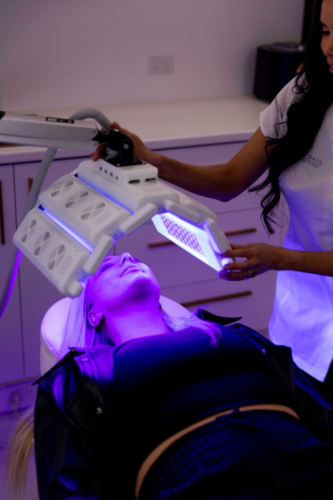 LED Light Therapy & Mask at mirra skin clinic