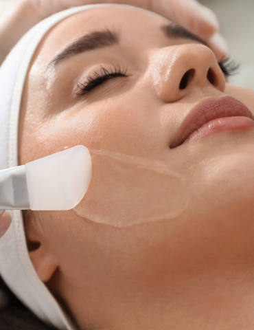 Chemical Peels and LED treatment for skin